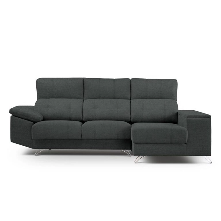 Sofá Valencia 3 + chaise longue derecho 2