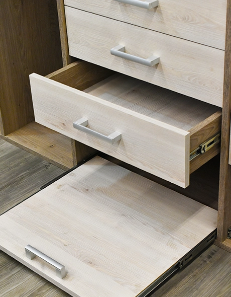 muestra detalle placares y vestidores