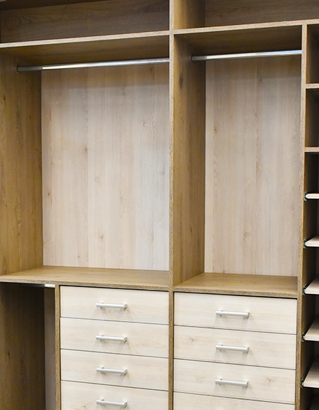 muestra detalle placares y vestidores