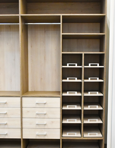 muestra detalle placares y vestidores
