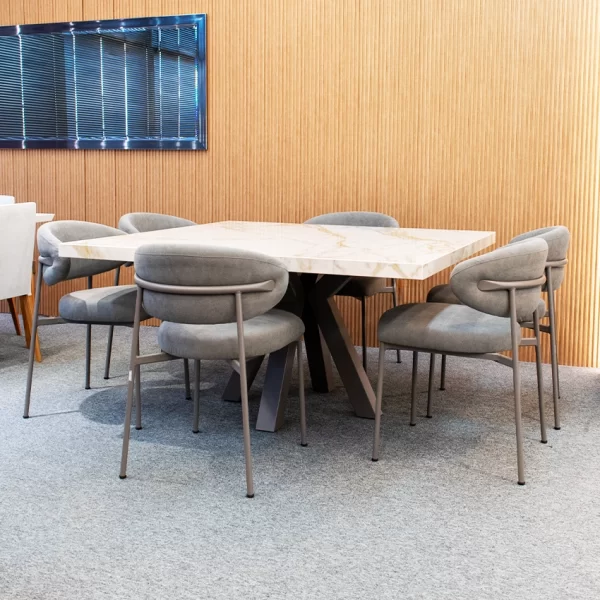 Mesa Cuadrada + Sillas Art 377