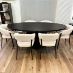 Mesa Oval A-263 + 6 Sillas Art B-1089