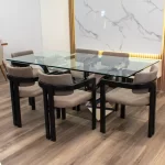 Juego de Comedor Mesa Art. C045 + 6 Sillas Victoria