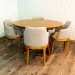 Juego de Comedor Mesa Seúl + 4 Sillones Gardenia