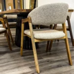 Juego de comedor Mesa 233 + 6 Sillas Acacia - Imagen 3